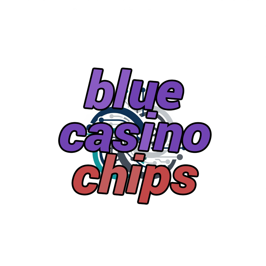 blue casino chips